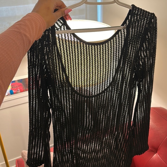 Black Beach Cover Up - Picture 1 of 1